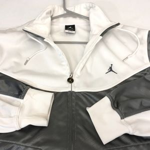 Air Jordan Vintage 90's Nike Jumpman Logo Athletic Warmup DriFit Top Size Medium